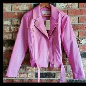 Michael Kors Pink Moro Jacket